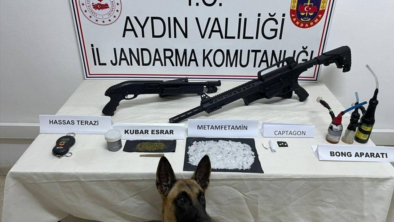 Aydın'daki uyuşturucu operasyonunda 1 şüpheli tutuklandı