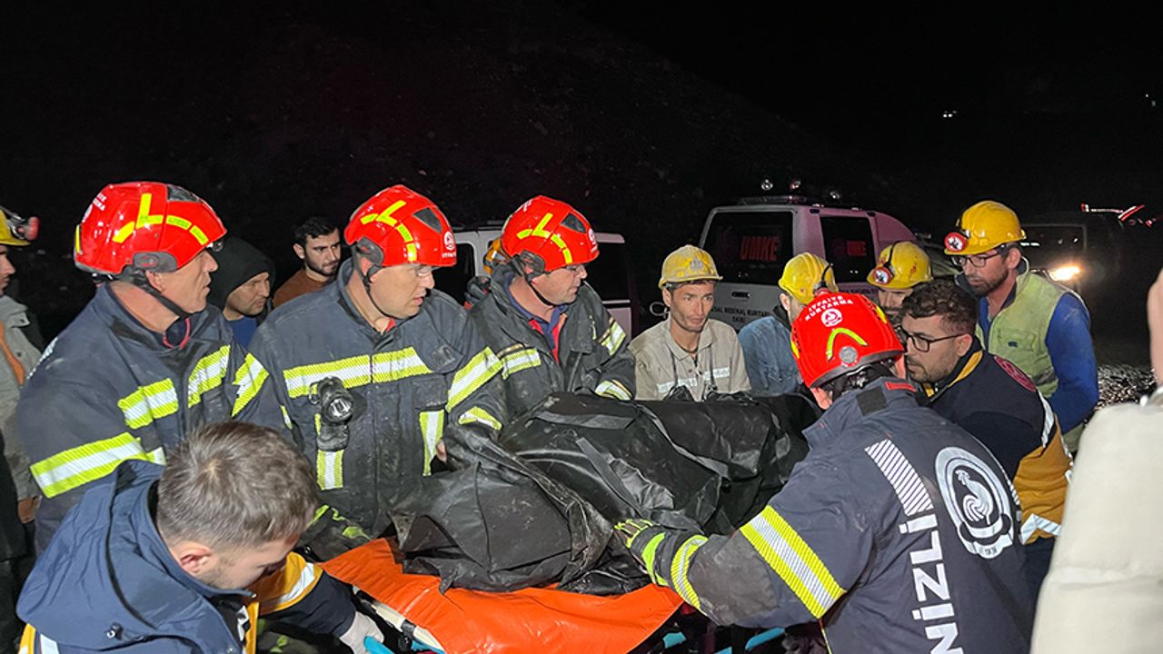 Denizli'de maden ocağında göçük, 2 kişi öldü
