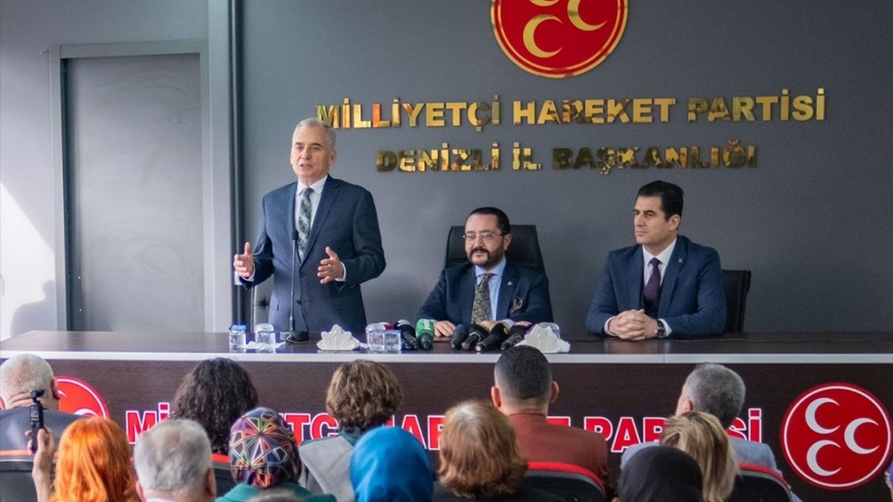 Denizli Büyükşehir Belediye Başkanı Zolan, MHP'yi ziyaret etti