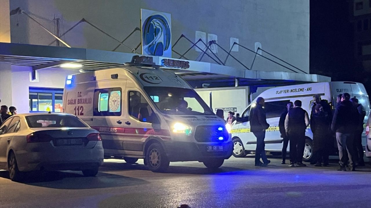 Denizli'de silahla yaralanan 17 yaşındaki çocuk hastaneye kaldırıldı