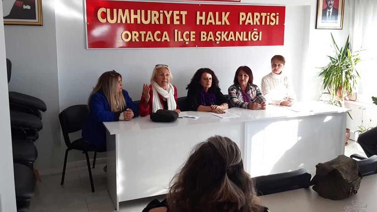 CHP Ortaca Kadın Kollarından 5 Aralık açıklaması