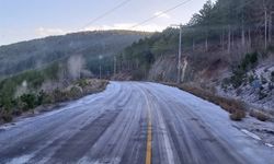 Muğla buzlanmaya karşı tuzladı