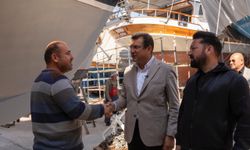 Bodrum Belediye Başkan Adayı Tosun, tekne yat imalatçılarıyla buluştu