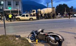 Fethiye'de kamyonetle çarpışan motosikletin sürücüsü öldü