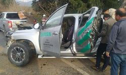 Köyceğiz’de Orman İşletme Müdürlüğü aracı kaza yaptı, 3 kişi yaralandı