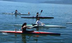 Köyceğiz'de düzenlenen kano yarışları sona erdi
