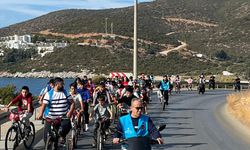 Bodrum'da pedallar cami sevgisiyle çevrildi