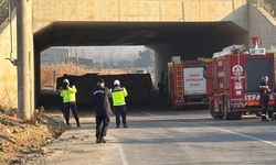 Denizli'de devrilen işçi servisindeki 4 kişi öldü, 6 kişi yaralandı