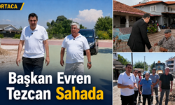 Başkan Tezcan sahada: Ortaca’da beş noktada çalışmalar sürüyor