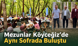 Mezunlar Köyceğiz’de aynı sofrada buluştu