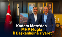 Kadem Mete’den AK Parti Muğla İl Başkanlığına ziyaret