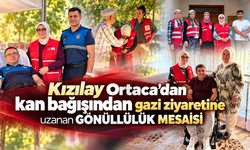 kan bağışından gazi ziyaretine uzanan gönüllülük mesaisi