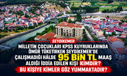 SEYDİKEMER’DE “ÇALIŞMADAN MAAŞ” İDDİASI: 95 BİN TL’LİK ÖDEMEYE KİM GÖZ YUMUYOR?