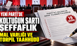 Adayların Önüne 19 Maddelik Taahhütname Koydu