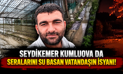 SERALARINI SU BASAN VATANDAŞ İSYAN ETTİ!