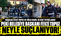 BELEDİYE BAŞKANI FEVZİ TOPUZ NEYLE SUÇLANIYOR!