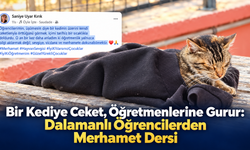 Dalamanlı Öğrencilerden Merhamet Dersi
