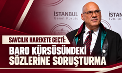 Baro kürsüsündeki sözlerine soruşturma