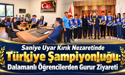 Dalamanlı Öğrencilerden Gurur Ziyareti