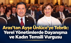 Aras’tan Ayşe Ünlüce’ye Tebrik Paylaşımı
