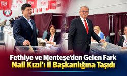Fethiye ve Menteşe Nail Kızıl’ı İl Başkanlığına Taşıdı