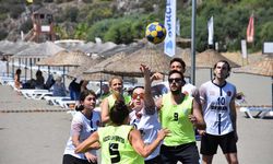 Sarıgerme’de Plaj Korfbol Turnuvası
