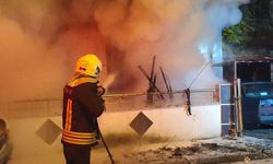 Elektrikli soba 4 katlı binayı yakıyordu