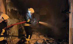 Dalaman’da işyeri yangınına kundaklama şüphesi
