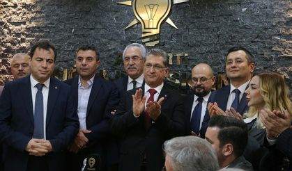 AK Parti Muğla İl Başkanlığına atanan Haluk Laçin görevine başladı