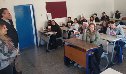 Datça'da lise öğrencileri tütün ürünlerinin zararlarına karşı bilgilendirildi