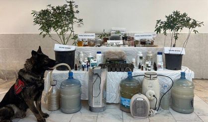 Ortaca'da iklimlendirme sistemiyle uyuşturucu üreten şüpheli gözaltına alındı