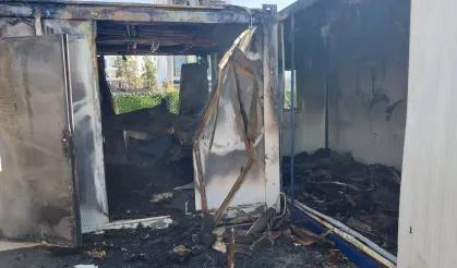 Bodrum'da konteyner lisedeki yangına CHP'li vekilden sert tepki!