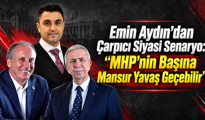 Emin Aydın’dan Çarpıcı Mansur Yavaş Senaryosu