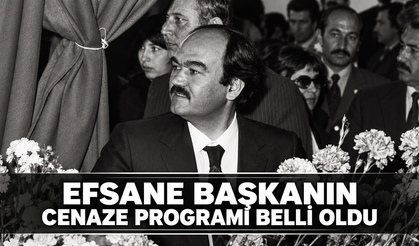 EFSANE BAŞKAN SON YOLCULUĞUNA UĞURLANIYOR"