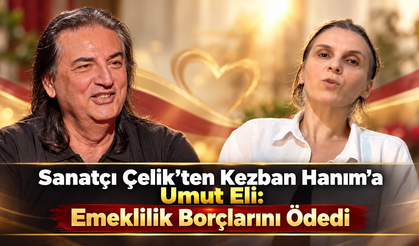 Sanatçı Çelik’ten Kezban Hanım’a Umut Eli