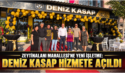 Zeytinalanı Mahallesi’ne Yeni İşletme: Deniz Kasap Hizmete Açıldı