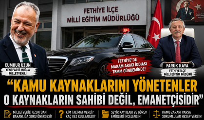 FETHİYE’DE RESMİ ARAÇ TARTIŞMASI BÜYÜYOR!