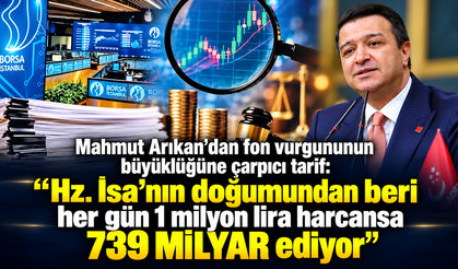 "2026 yıl her gün 1 milyon harcansa 800 milyar etmiyor"