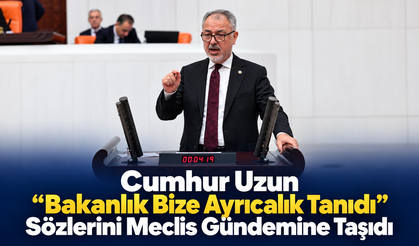 "Bakanlık bize ayrıcalık tanıdı" sözleri meclis gündeminde