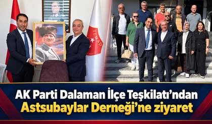 AK Parti İlçe Teşkilatı’ndan Astsubaylar Derneği’ne ziyaret