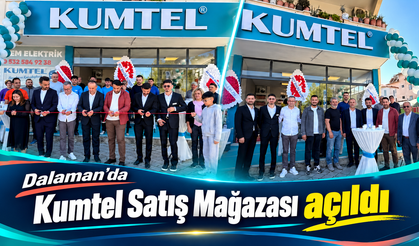 Dalaman’da Kumtel Satış Mağazası açıldı