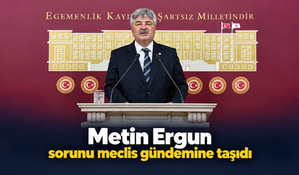 Metin Ergun sorunu meclis gündemine taşıdı