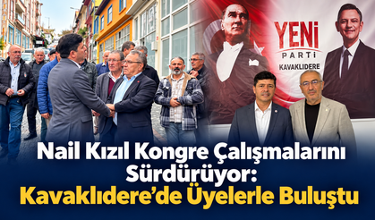 Nail Kızıl Kongre Çalışmalarını Sürdürüyor