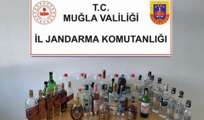 Muğla’da kaçak içki operasyonu: 3 gözaltı