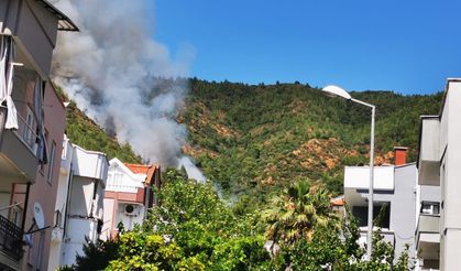 Marmaris’te orman yangını kontrol altına alındı