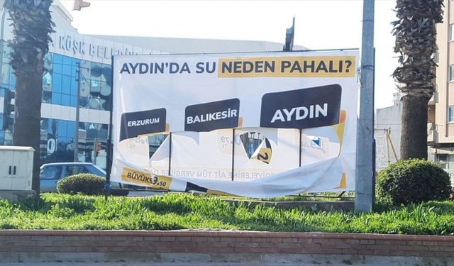 AK Parti Aydın İl Başkanı Ökten'den partisinin afişlerinin söküldüğü iddiası