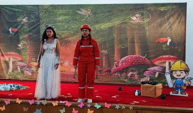 Muğla'da ilkokul öğrencilerine tiyatro oyunu ile madencilik anlatıldı