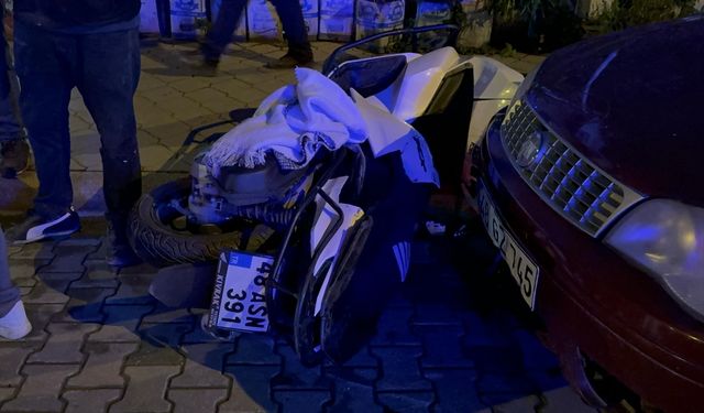 Fethiye’de otomobille çarpışan motosikletin sürücüsü öldü