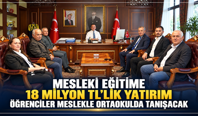 Öğrenciler Meslekle Ortaokulda Tanışacak
