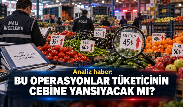 YAPILAN BU OPERASYONLAR TÜKETİCİNİN CEBİNE YANSIYACAK MI?